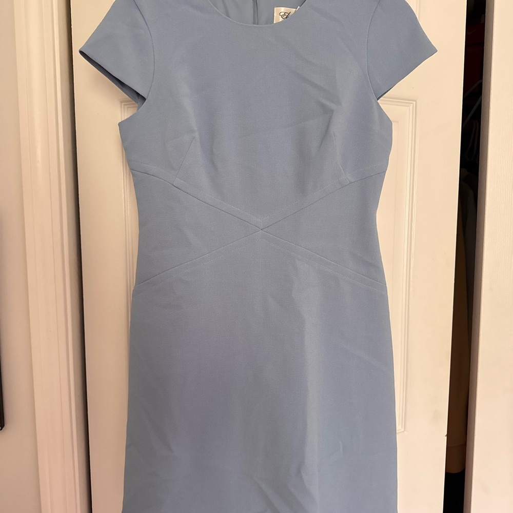 Eliza J Light Blue Mini Dress